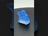 Carved Blue Opalite Ghost