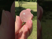 Rose Quartz Sphere #1