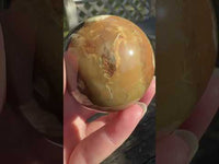 Volcano Agate Sphere UV Reactive #1