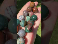 Ocean Jasper Spheres