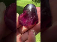 Candy Fluorite Carved Heart #6