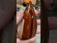 Carnelian Mixed Quartz Arrow Tower #7