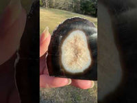 Polished Front Agate Geode #1