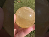 Honey Calcite Sphere #2