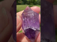 Double Terminated Phantom Amethyst Scepter Wand #8