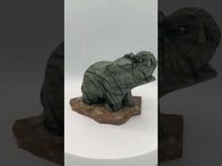 Nephrite Jade Carved Elephant #2