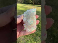 Angel Aura Crystal Quartz Raw Cluster #3