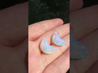 Opalite Moon Pair