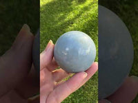 Baby Blue Angelite Sphere #6