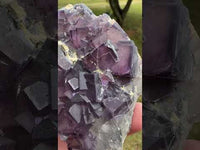 Cubic Purple Fluorite Specimen #2