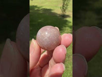 Sparkling Sunstone Sphere mixed with Moonstone #15
