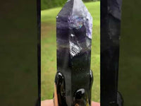 Fluorite & Amethyst Decorative Broom