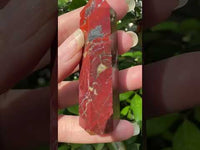 Natural Red Agate Obelisk Tower #7