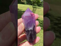 Double Terminated Phantom Amethyst Scepter Wand #13