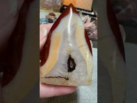 Carnelian Mixed Quartz Arrow Tower #6