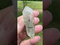 Double Terminated Prasiolite Scepter Wand #8