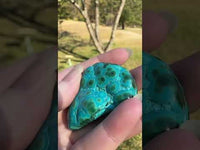 Polished Malachite, Chrysocolla Freeform Zaire, Africa #3