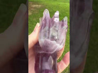 Fluorite Dragon Head Carving #18