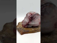 Unique Fire Quartz Skull #2