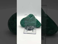 Polished Malachite Freeform Zaire, Africa #7