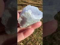 Blue Lace Agate Raw Specimen #5
