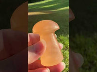 Peach Selenite Mushroom #6