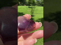 Candy Fluorite Carved Heart #17