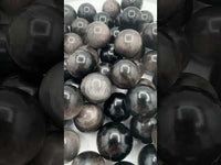 Silver Sheen Obsidian Spheres