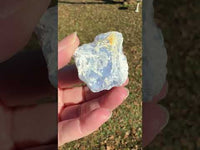 Blue Lace Agate Raw Specimen #16