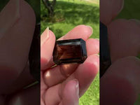Smoky Quartz 22x16mm Emerald Cut 27.35ct