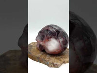 Unique Fire Quartz Skull #1