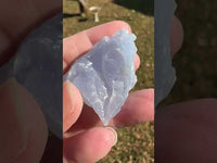 Blue Lace Agate Raw Specimen #13