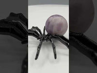 Spider with Amethyst Sphere