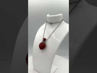 Red Jasper Perfume/Essential Oil Bottle Necklace