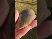 Black Moonstone Heart