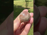 Sparkling Sunstone Sphere mixed with Moonstone #7