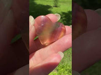 Candy Fluorite Carved Heart #11