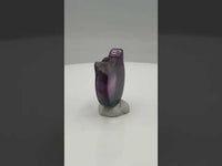 Cat Head Shape Rainbow Fluorite Bowl Carving #4