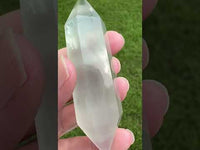 Yttrium Fluorite Double Terminated Wand Scepter #3