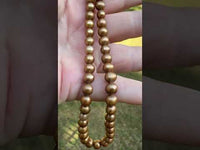 Bronze Freshwater Pearl Strand #14