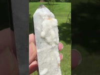 Black Chalcedony Sphalerite Obelisk Tower #3