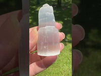Selenite Step Tower Natural #2