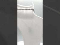 Black Obsidian Perfume/Essential Oil Bottle Necklace