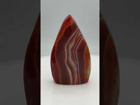 Carnelian Mixed Quartz Arrow Tower #8