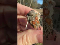 Spessartine Garnet Crystals with Quartz on Microcline Matrix