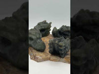 Labradorite Dragon Head Carvings