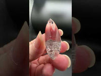 Beautiful Garden Quartz with Fish Inner Scene Carving #2