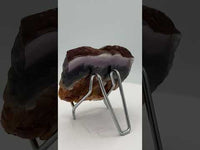 Fluorite Mixed Cube Pyrite & Acicular Slab #1