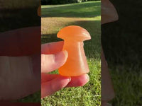 Peach Selenite Mushroom #12