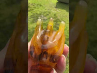 Fluorite Dragon Head Carving #14